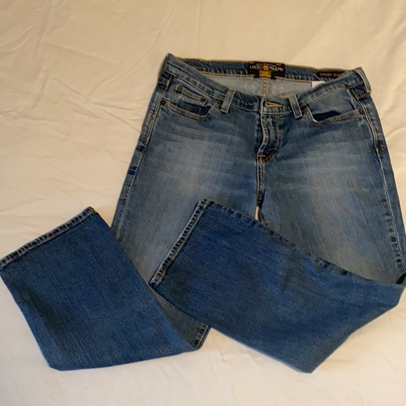 Lucky Brand cropped jeans size 8 - Picture 6 of 9